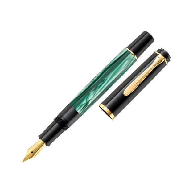 Pelikan Fountain pen Classic 200 Green-Marbled