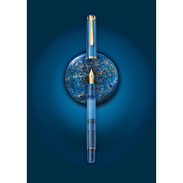 Pelikan Classic M205 Golden Lapis - Image 3