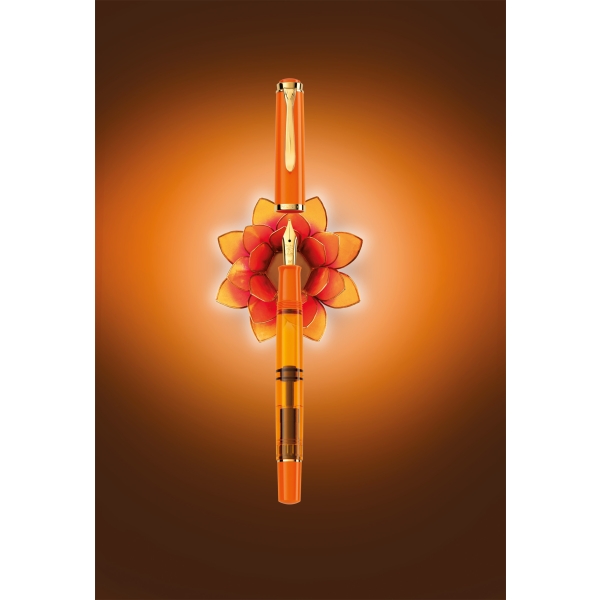 Pelikan Fountain Pen Classic 200 Orange Delight - Image 3
