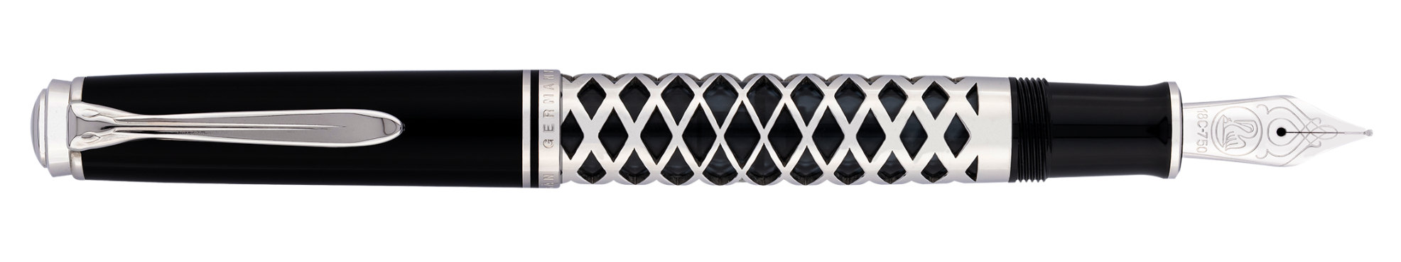 Pelikan Souverän® M805 Metal Sleeve Fountain Pen - transparent